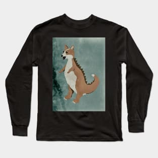 Corginnosaurus Rex - V2 Long Sleeve T-Shirt